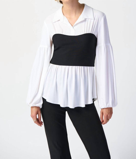 Joseph Ribkoff - Long Sleeve Blouse