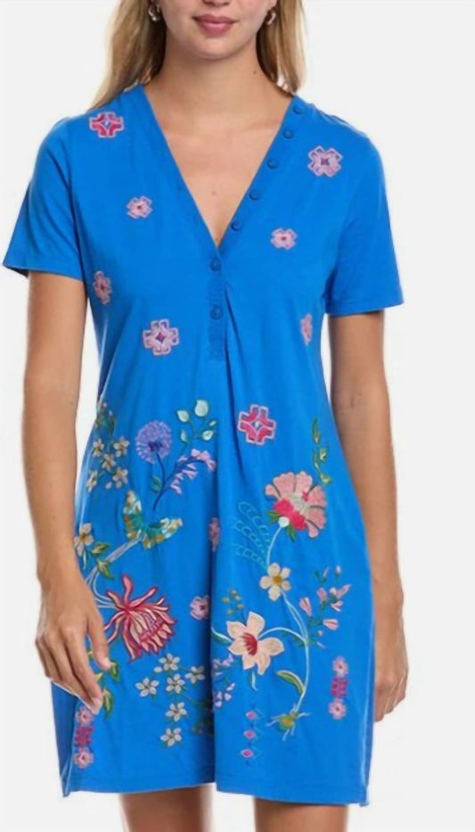 Johnny Was - Button Neck Knit Dress