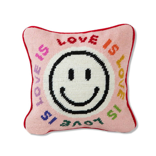 Furbish Studio - Love is Love Needlepoint Pillow