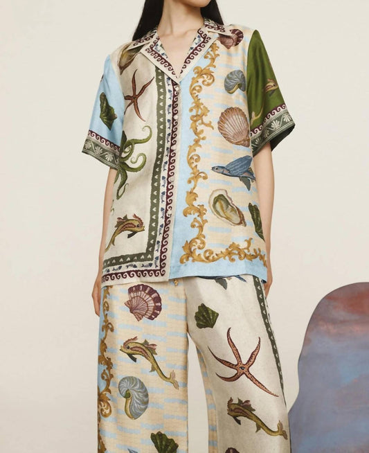 Alemais - Bath House Silk Shirt