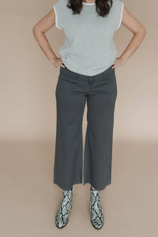 Easel - Time To Start Again Twill Stretch Pants