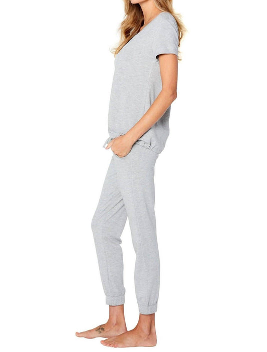 Twelve Eighty Eight - Malibu Relaxed Short Sleeve Top Loungewear Set