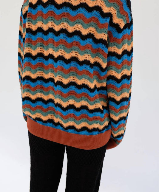 Beklina - Angata Oversized Cotton Crew Sweater