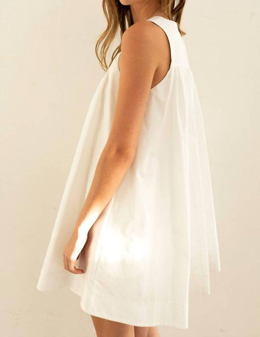 Heyson - Key Element Sleeveless Flowy Mini Dress