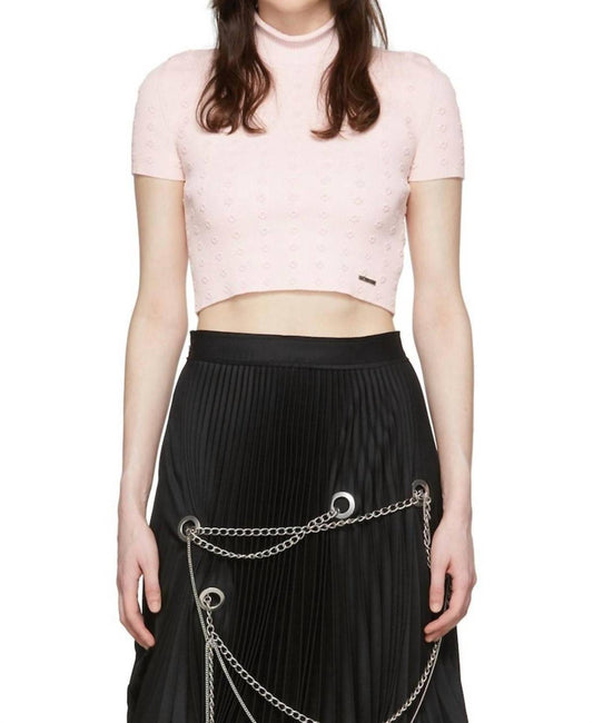 We11Done - Floral Knit T-shirt