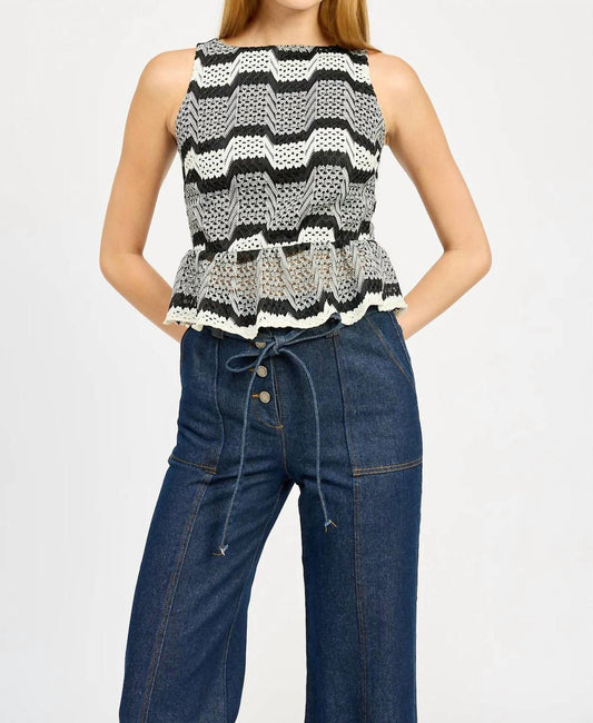 En Saison - Genesis Sleeveless Top