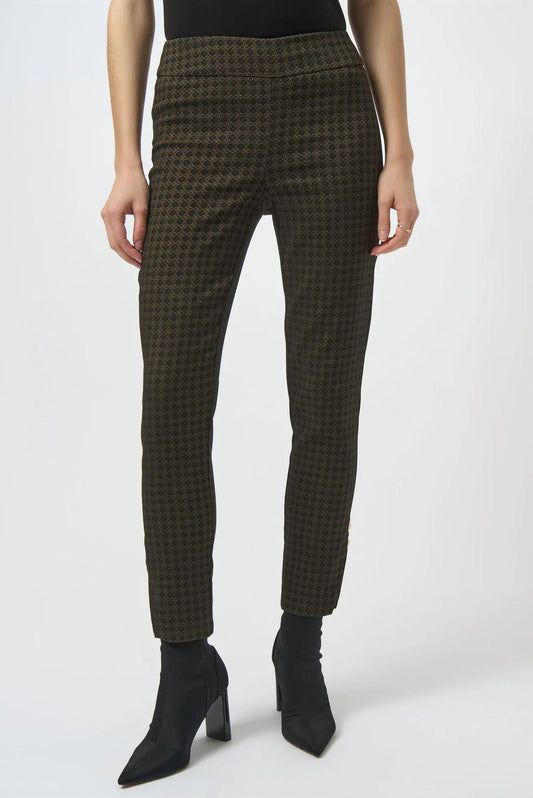 Joseph Ribkoff - Geometric Print Pull On Pants