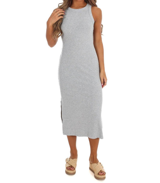 Mittoshop - Tell Me It's You Ribbed Maxi Dress