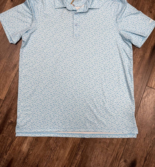 Aftco - Men's Printed Polo