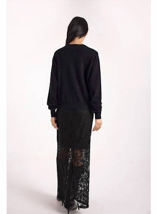 Brodie Cashmere - Gem Star Crew Neck Cashmere Sweater