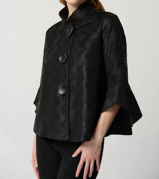 Joseph Ribkoff - Oversized Button Jacket