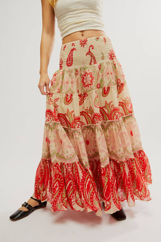Free People - Super Thrills Maxi Skirt