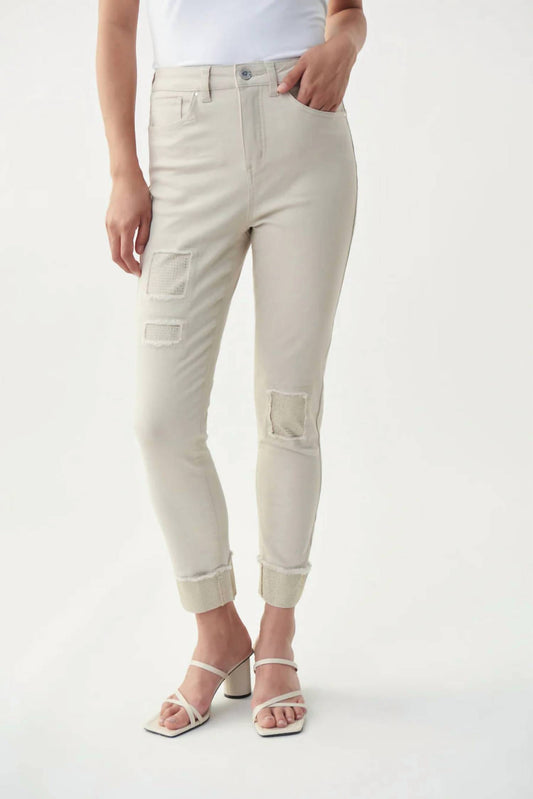 Joseph Ribkoff - Rhinestone Tapered Jean