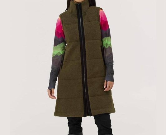 Krimson Klover - Kira Fleece Long Vest