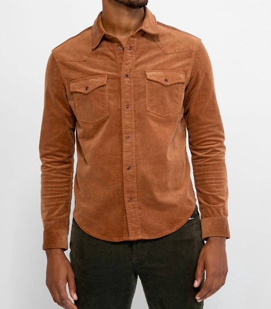 Monfrere - Eastwood Needle Cord Long Sleeve Shirt