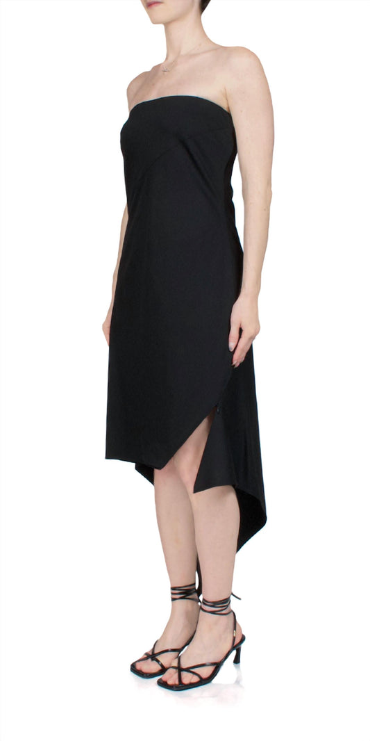 Helmut Lang - Wool Scarf Hem Dress