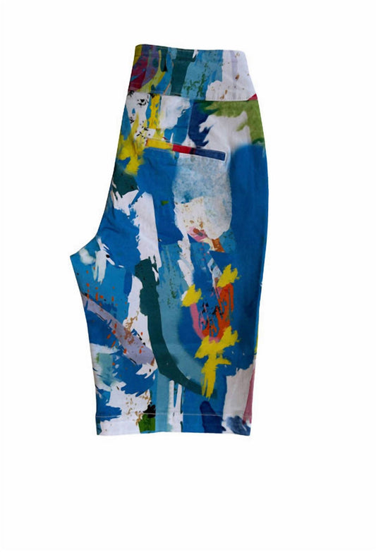 Ethyl - Women's Contemporary Print Pull On Shorts