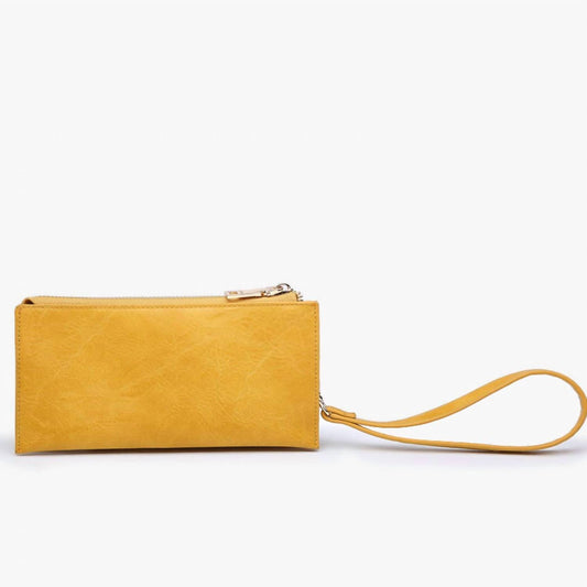 Jen & Co. - Women's Kyla Rfid Snap Closure Wallet Wristlet