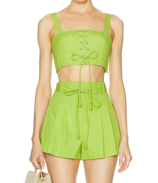 Ulla Johnson - Isla Sleeveless Crop Top