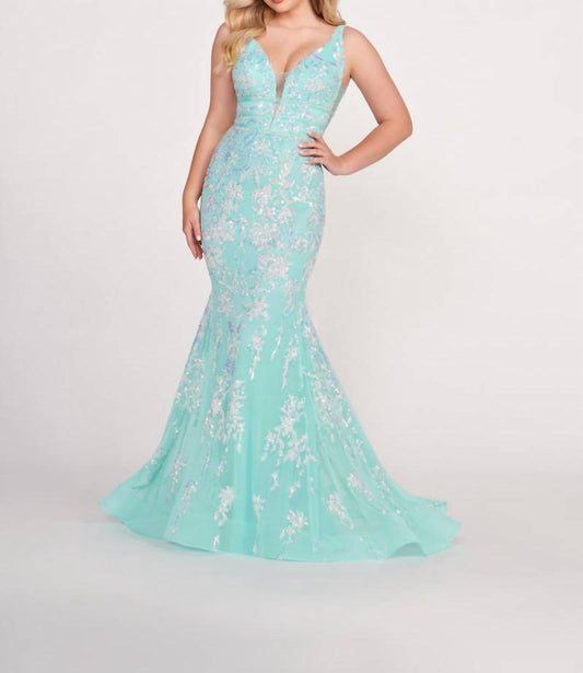 Ellie Wilde - Novelty Stretch Sequin Dress