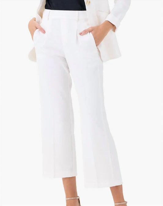 Nic + Zoe - AVENUE SUMMER WIDE LEG CROP PANT