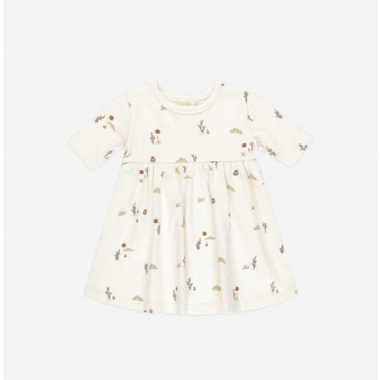 Rylee + Cru - Kid's Ruffle Collar Button Dress