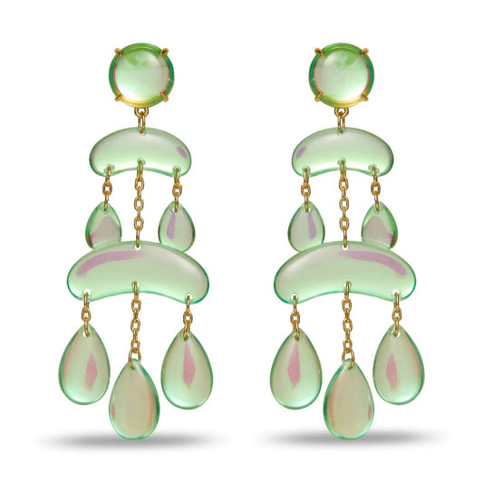 Lele Sadoughi - Women's Raindrop Chandelier Earrings