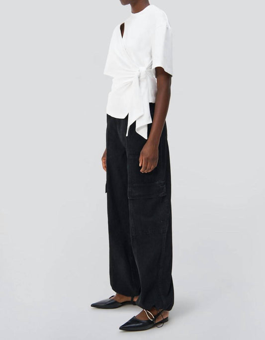 Jonathan Simkhai - Joline Wrap Tie T-shirt