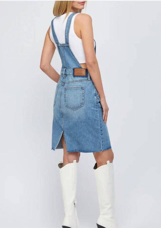 Hidden - Women's Denim Overall Skirt