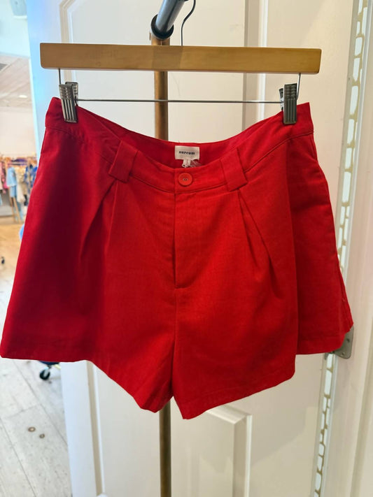 Aureum - Women's High-waisted Tailored Shorts