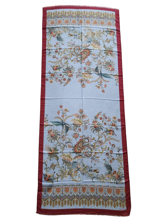 Etro - Women's Paisley & Floral Print Silk Blend Sheer Scarf