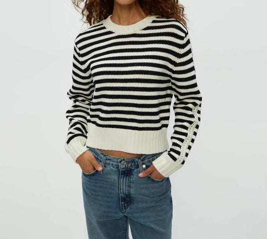 Michael Stars - Merle Striped Crewneck Sweater
