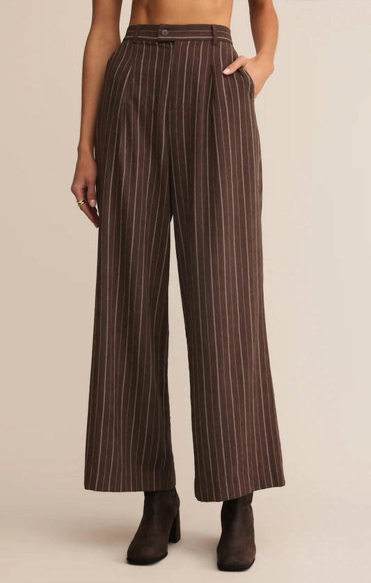 Z Supply - Alma Pinstripe Wide Leg Pant