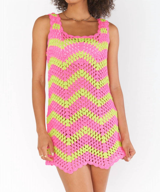 Show Me Your Mumu - Tara Crocheted Mini Dress