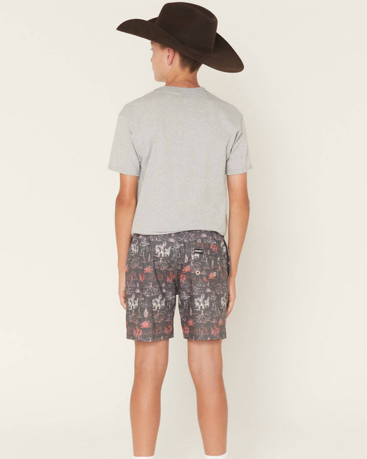 Hooey - Boy's Stripe Volley Boardshorts