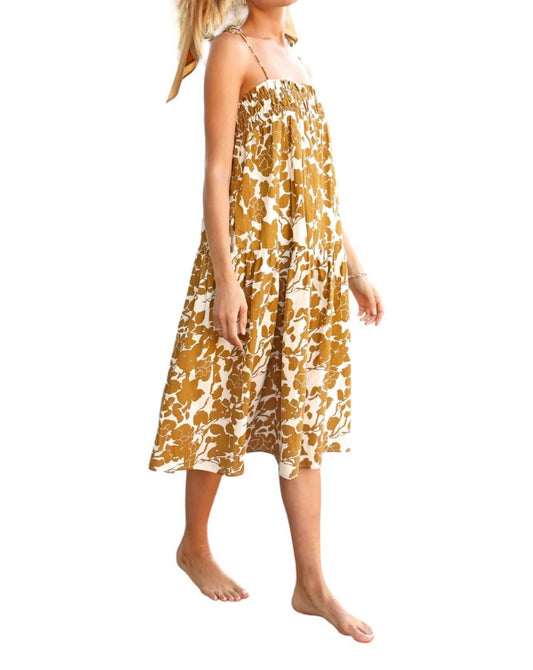 Greylin - Heihee Drop Waist Midi Dress