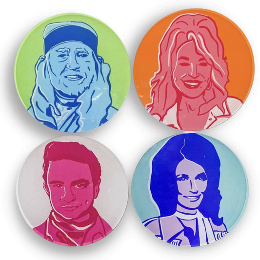 Tart By Taylor - Country Legends Coasters