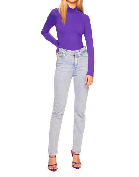 Susana Monaco - Open Back Mock Bodysuit