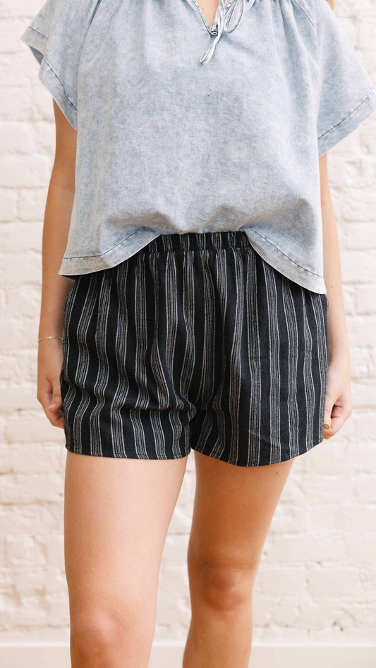 Sadie & Sage - Jada Striped Shorts