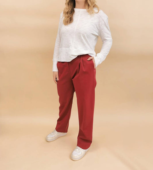 Mulla - Sophia Faux Leather Trousers