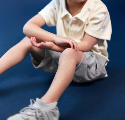 Omamimini - Terry Shorts with Print