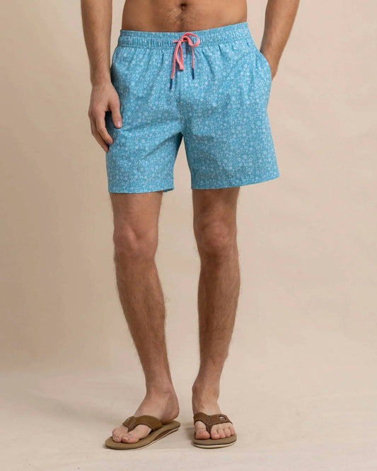 Southern Tide - Ditzy Floral Swim Trunk