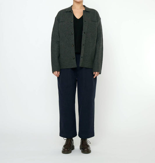 7115 By Szeki - Boiled Merino Wool Shirt Jacket