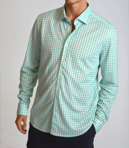 Buki - Mauro Long Sleeve Check Tech Shirt
