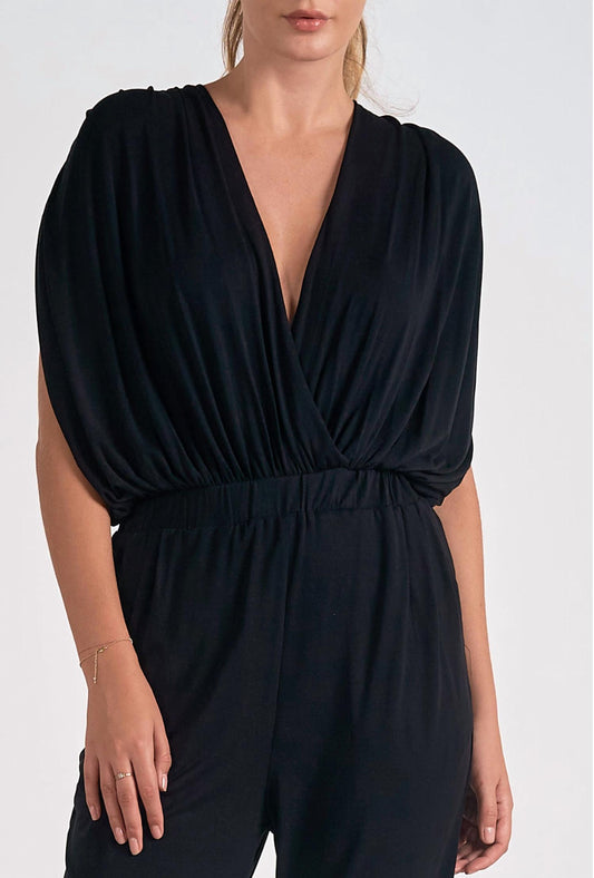 Elan - V-neck Jumpsuit