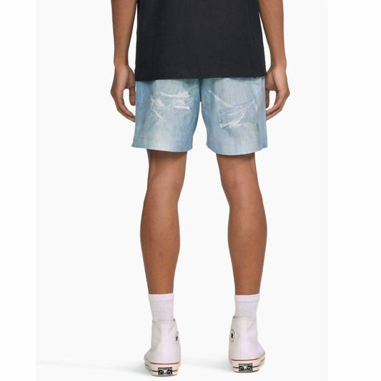 Purple Brand - Distressed Denim All Round Short