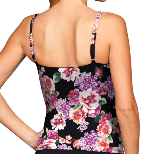 Kallure - Twist Front Tankini Top