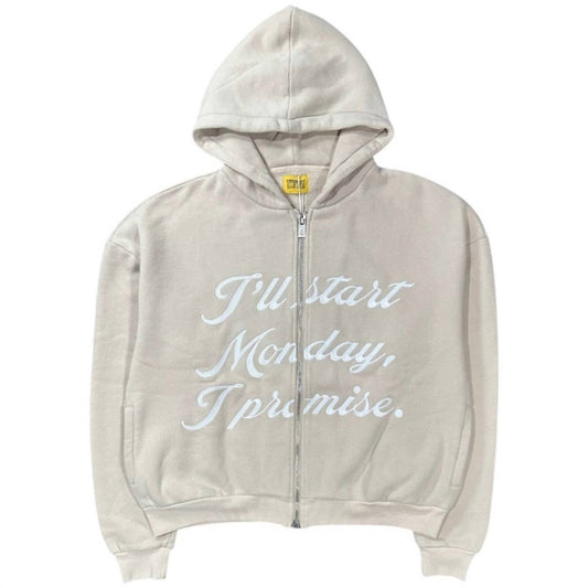 Diet Starts Monday - Men's Promise Full Zip Hoodie