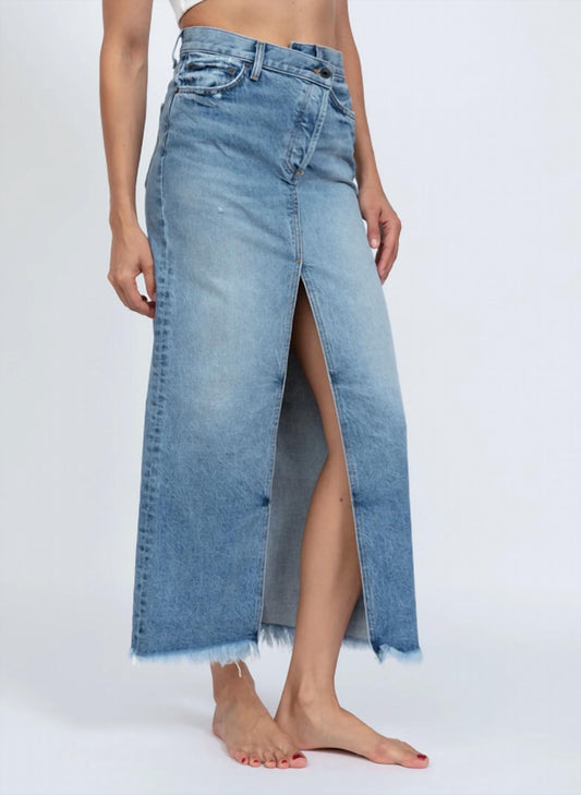 Askk Ny - Denim Maxi Skirt