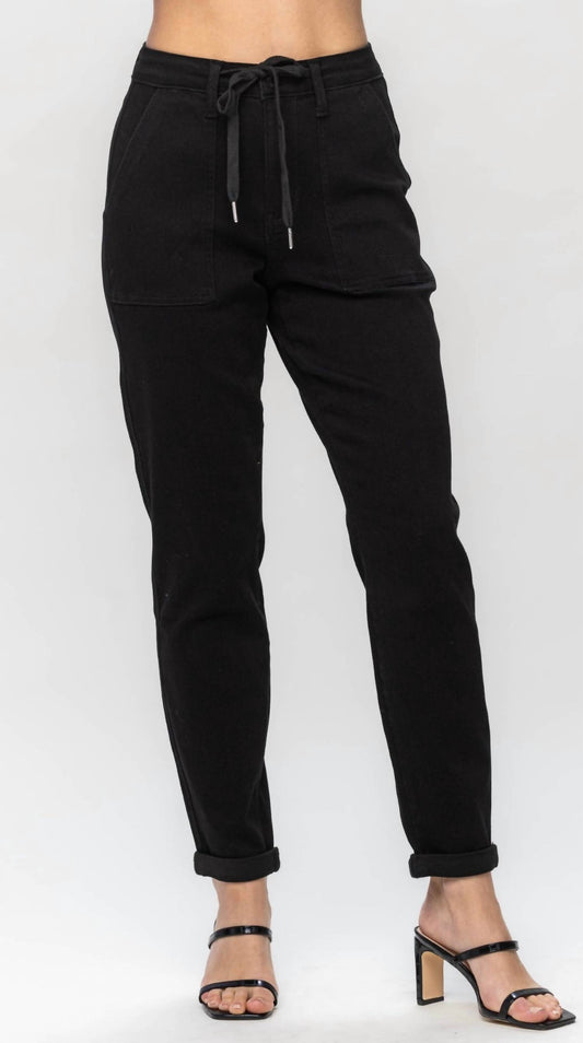 Judy Blue - High Waist Double Roll Cuff Jogger